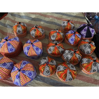 Mũ em bé thổ cẩm
