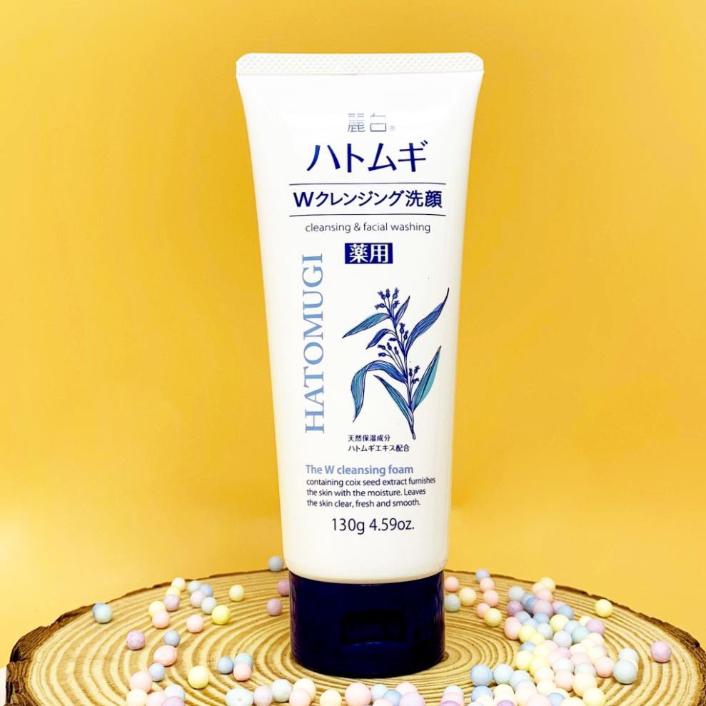 Sữa rửa mặt Hatomugi 130g cấp ẩm dưỡng trắng làm mềm da chiết xuất ý dĩ - KONNICHIWA | BigBuy360 - bigbuy360.vn