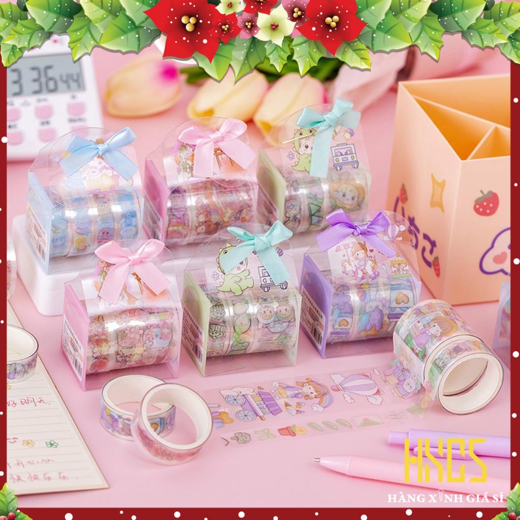 Hộp washi trong thắt nơ siêu xinh