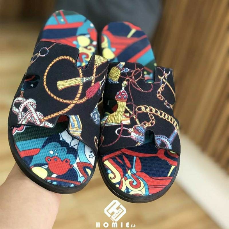 🔥HÀNG SIÊU CẤP🔥 Dép lê nam quai ngang chữ H hottrend đế gỗ cực bền