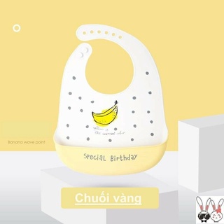 Yếm ăn dặm silicon