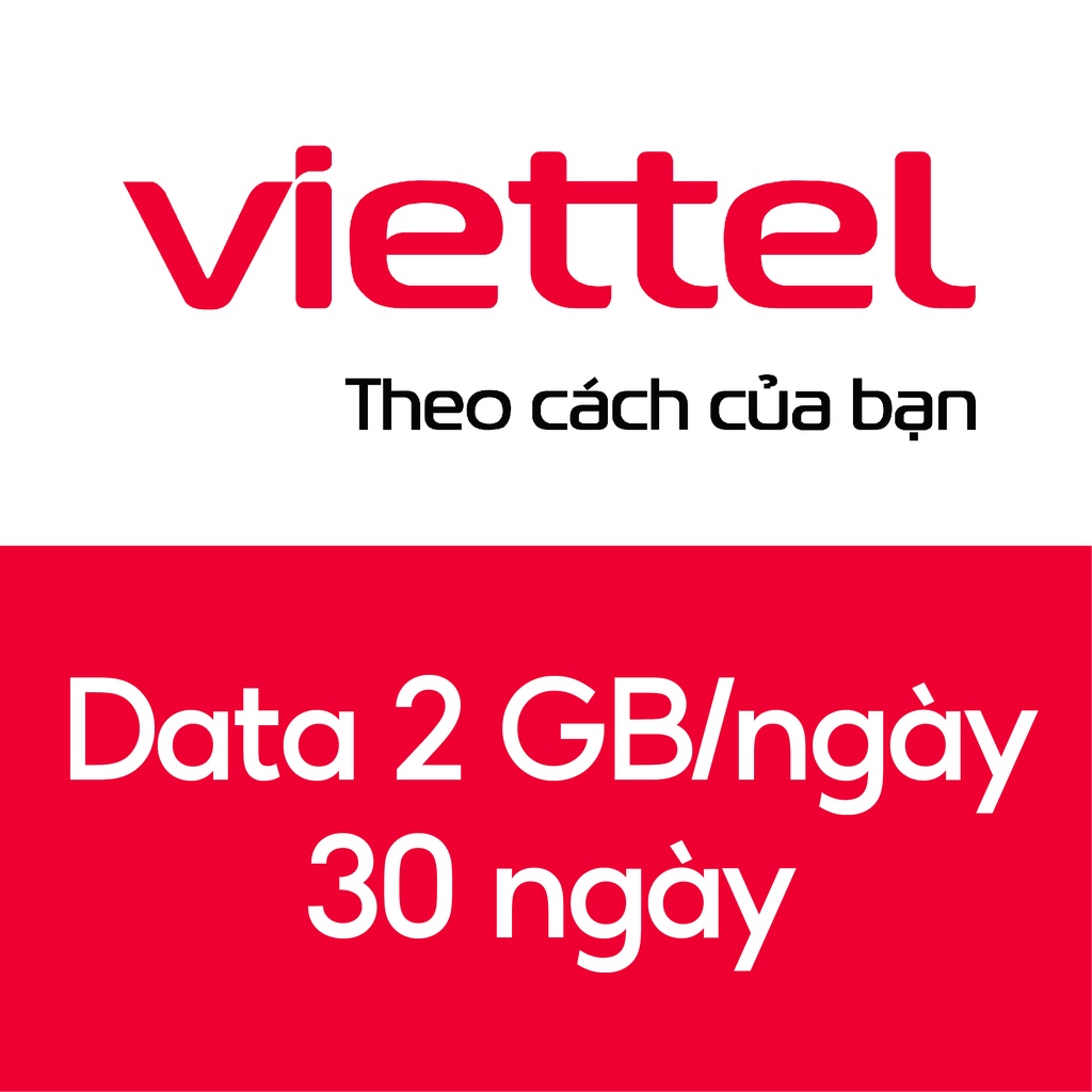 Viettel 2GB/ngày, 30 ngày