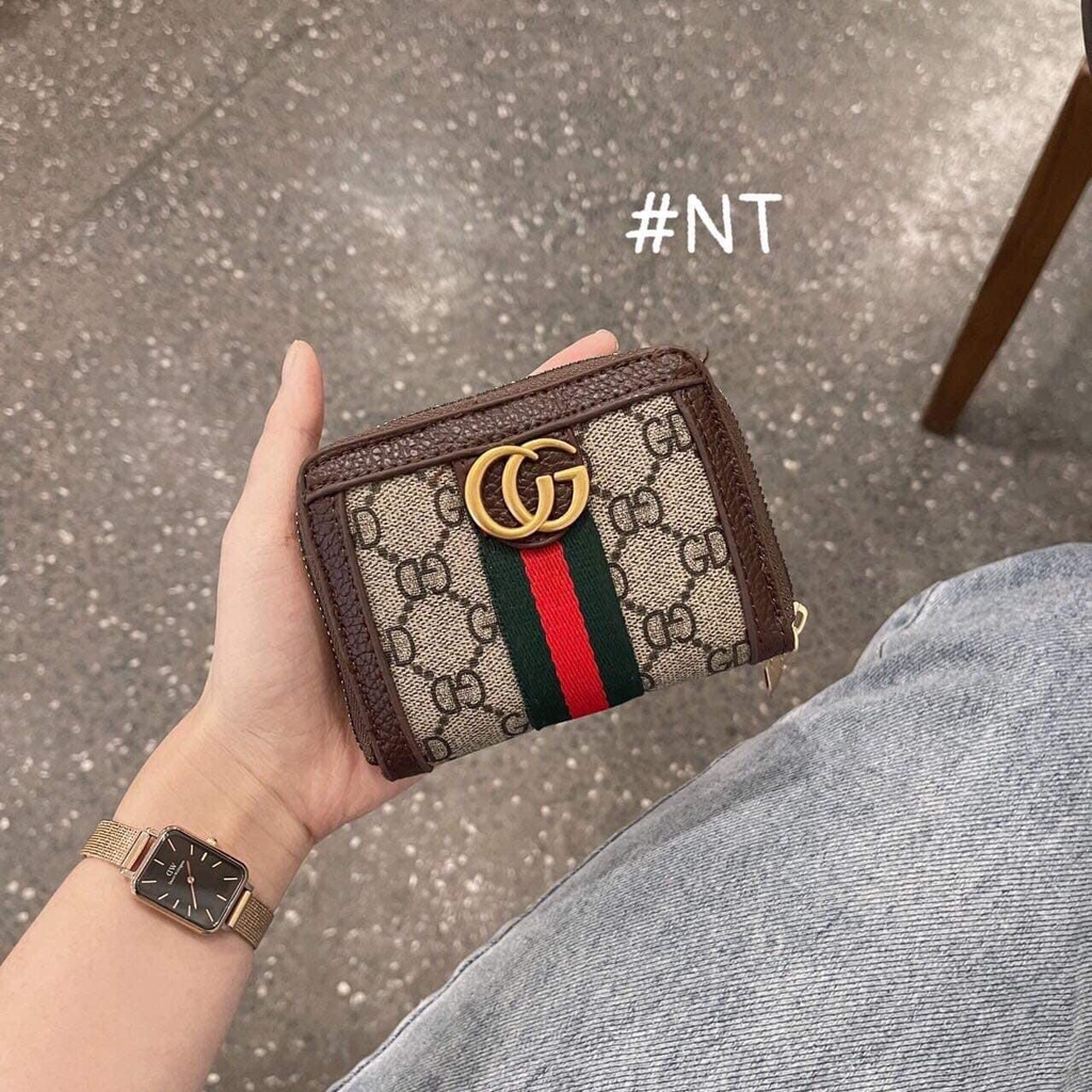 Ví cầm tay nữ GC mini ❤️ 𝗙𝗥𝗘𝗘𝗦𝗛𝗜𝗣 ❤️ - Loại 10cm