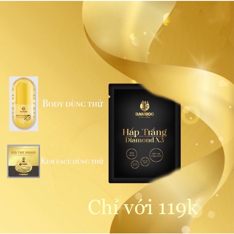 Ủ TRẮNG DA BAMBOO- Dành cho cả mặt và body