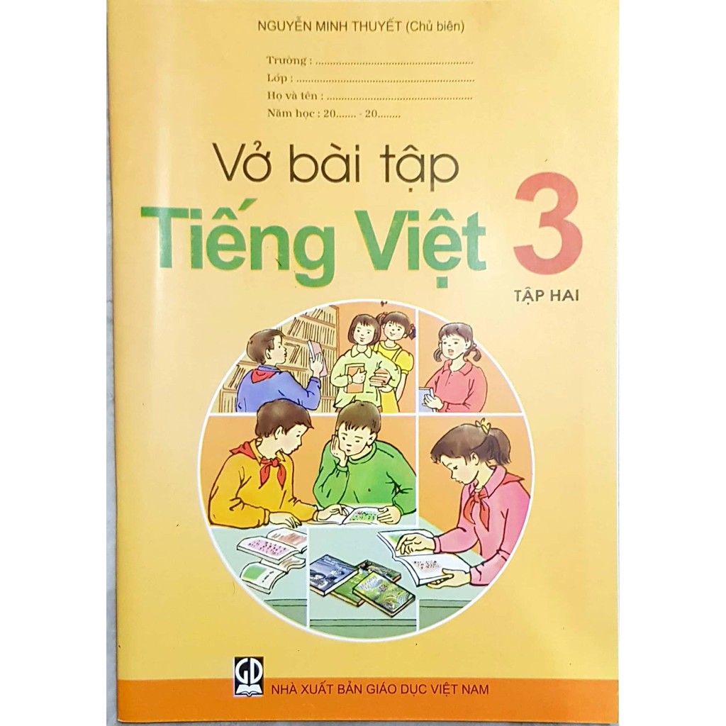 Sách - Vở bài tập Tiếng việt 3 tập hai