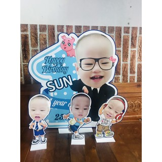 Chibi sinh nhật bé trai rẻ nhất