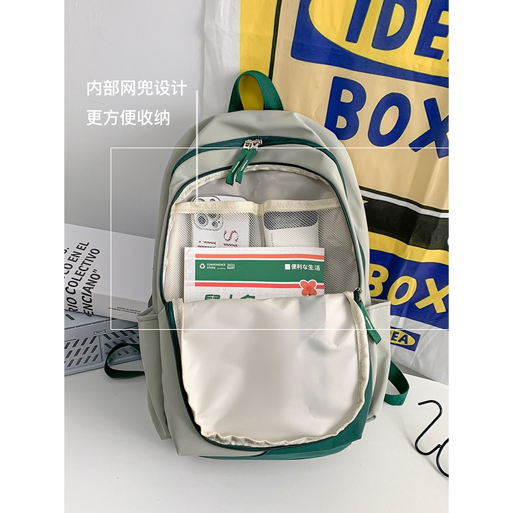 Balo ulzzang nữ hàn quốc Đi Học Thiết Kế Mới Kiểu Dáng Đơn Giản Thời Trang Dành Cho Nữ