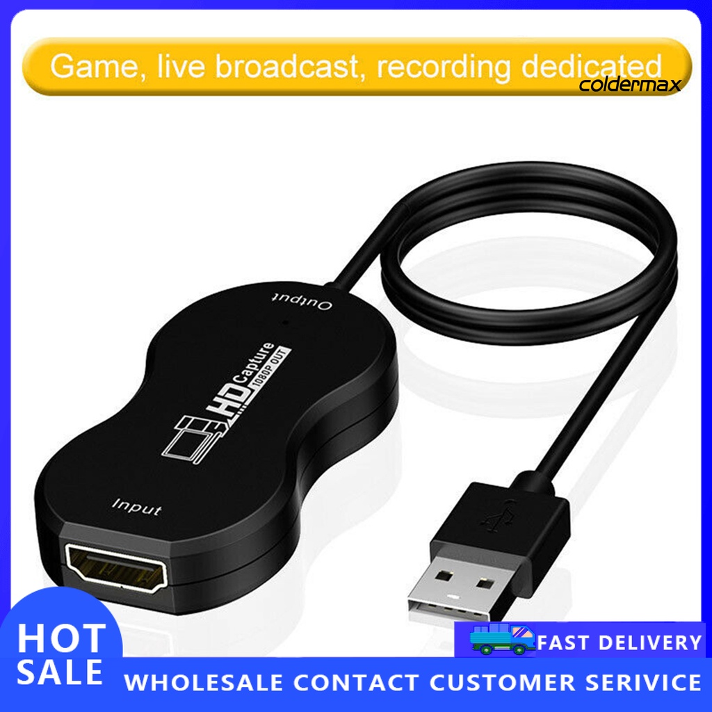 Bộ card ghi hình video chuyển đổi HDMI sang USB 3.0 hỗ trợ chơi game chuyên nghiệp