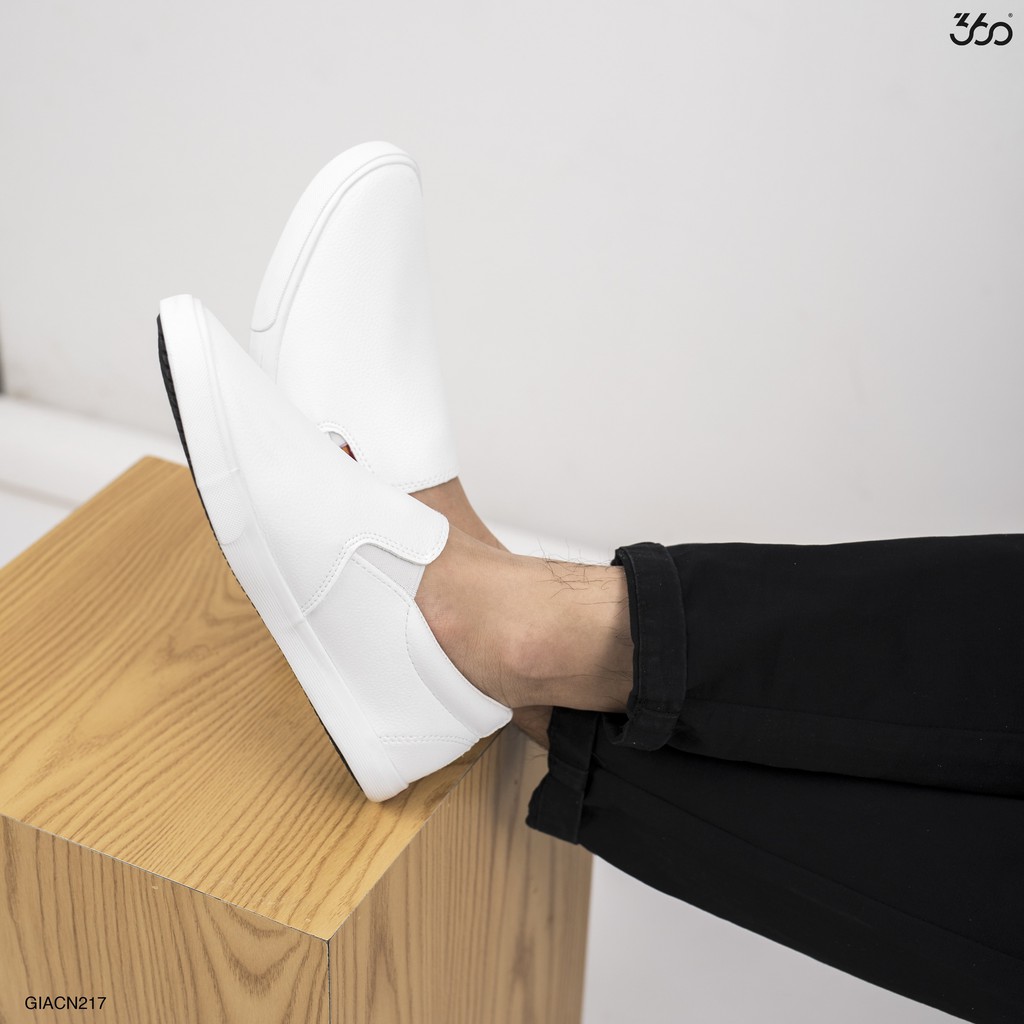 Giày lười nam slip on 360 BOUTIQUE trẻ trung, năng động - GIACN217 | BigBuy360 - bigbuy360.vn