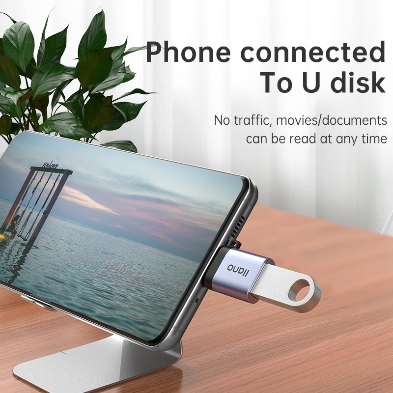 Đầu chuyển đổi LLANO OTG giúp chuyển cổng USB-C sang USB | BigBuy360 - bigbuy360.vn