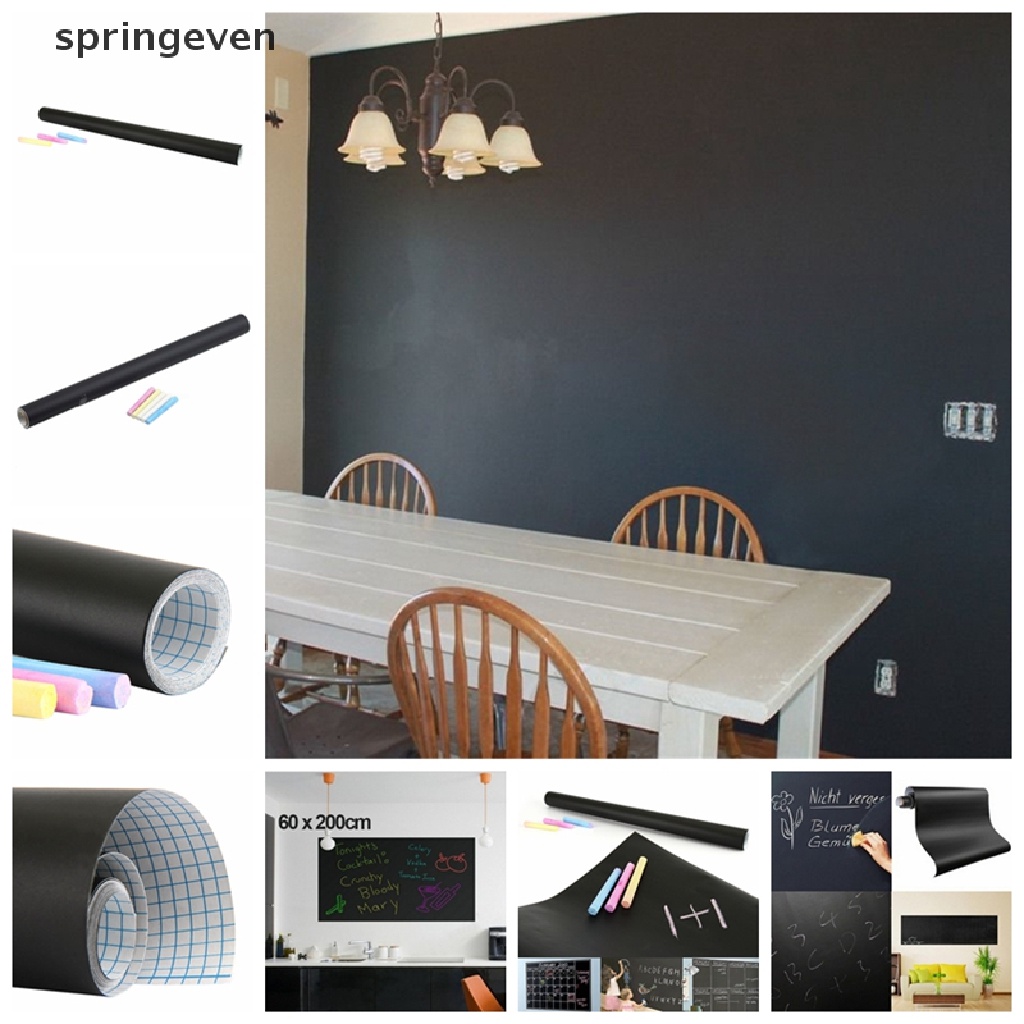 Decal dán tường Dạng Bảng Đen 200X60cm