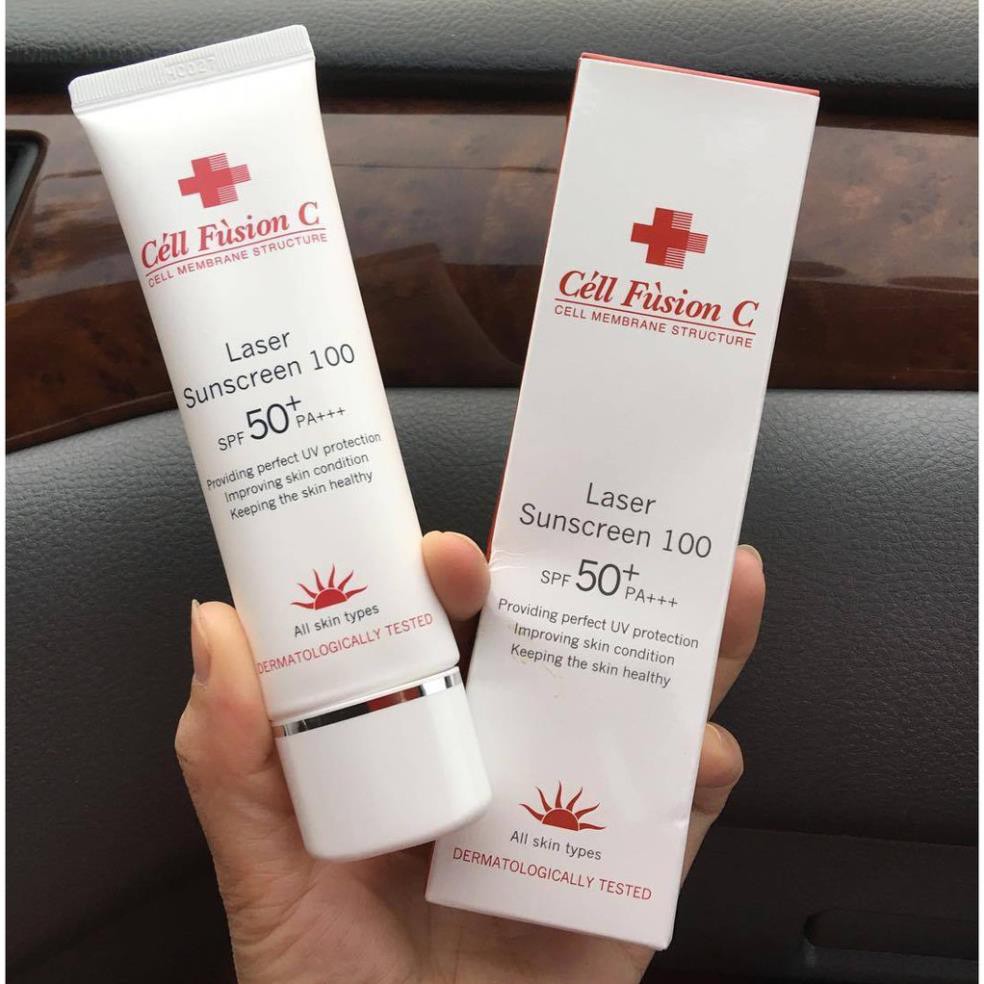 Kem Chống Nắng Vật Lý Cell Fusion C  - Toning Sunscreen - Laser Sunscreen - Clear Sunscreen 10ml - 30ml - 50ml