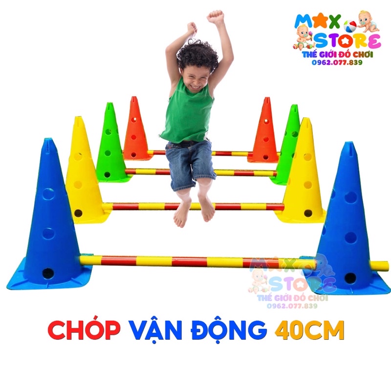 Đồ Chơi Thể Dục - Chóp vận động 30cm - 40cm khối mầm non