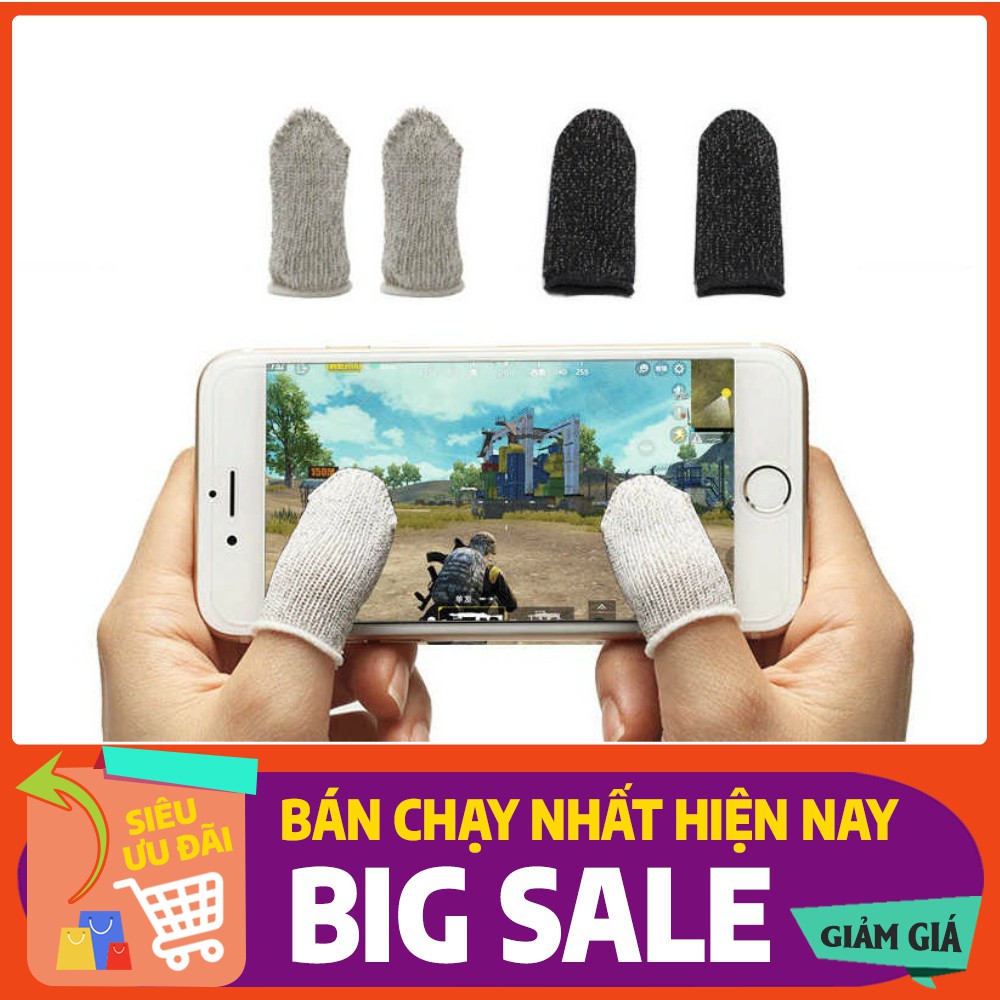 Bao ngón tay chơi game mobile chống ra mồ hôi tay cảm ứng siêu mượt