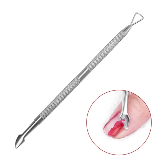 Cây Cạo Sơn 2 Đầu Inox Làm Nail