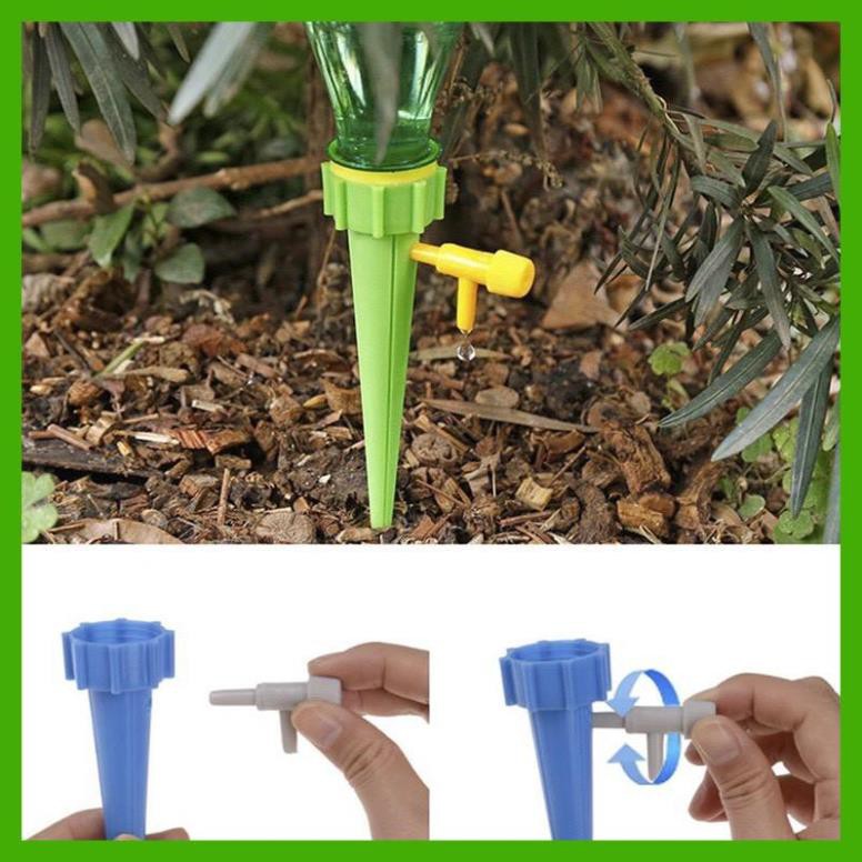 Đầu tưới nhỏ giọt, Dụng cụ tưới cây nhỏ giọt Tự Động Có Van Chỉnh Nước To Nhỏ