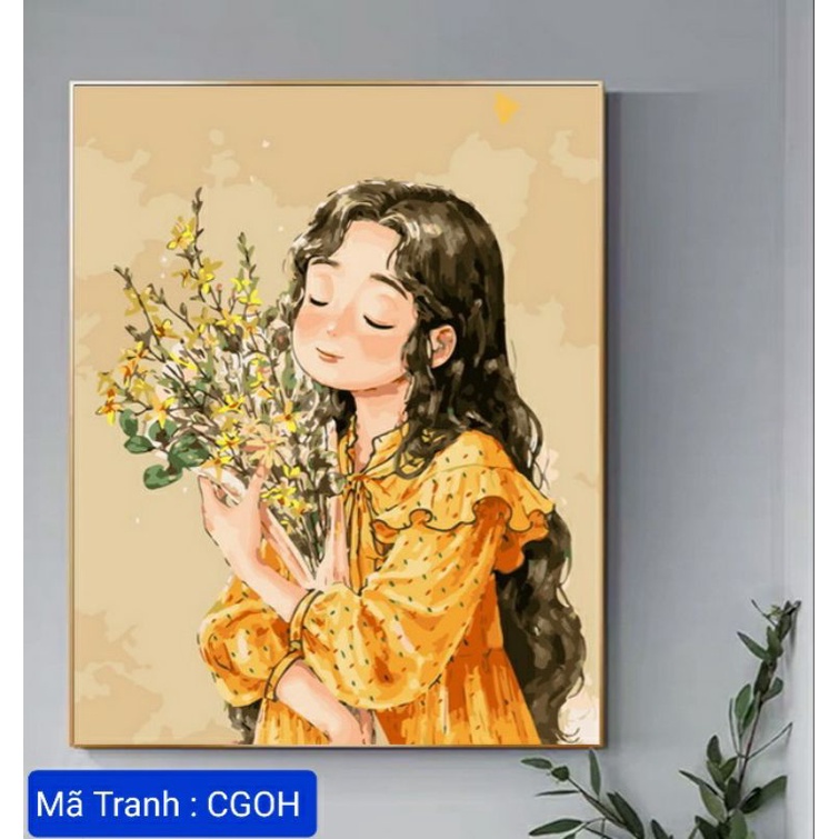 Tranh Tô Màu Theo Số [Đã Căng Khung]