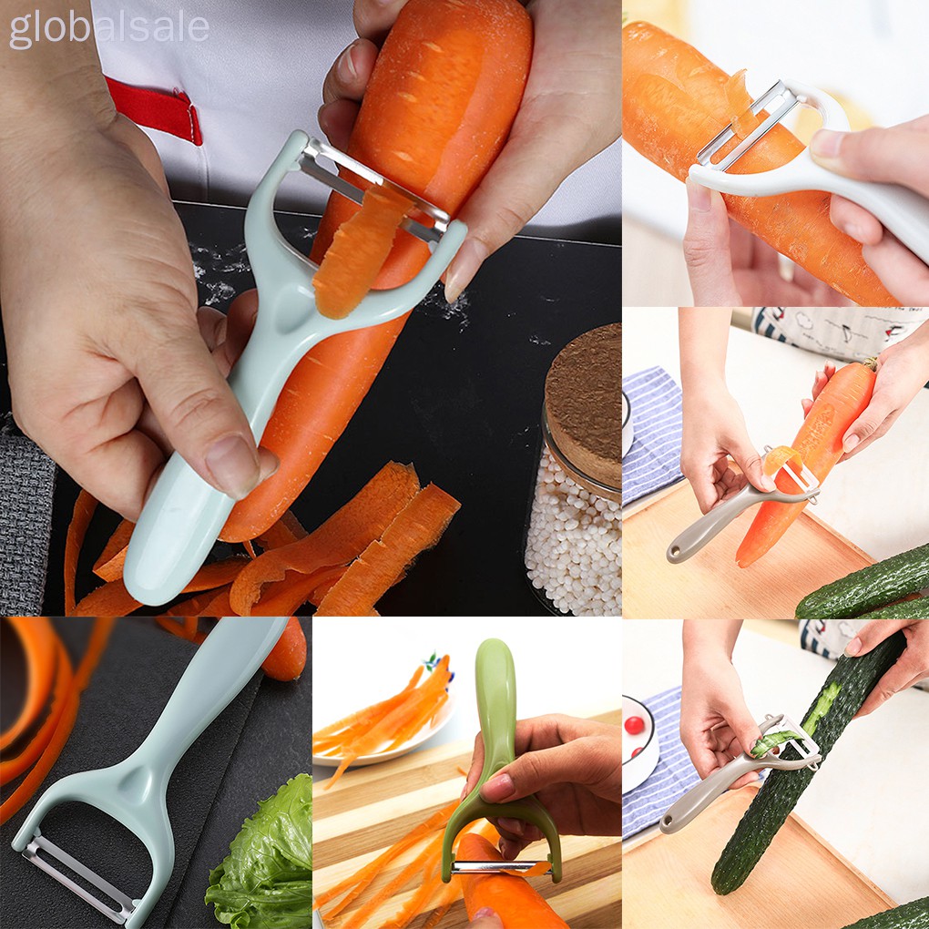 Dụng cụ gọt vỏ rau củ quả đa năng tiện dụng bằng thép không gỉ
