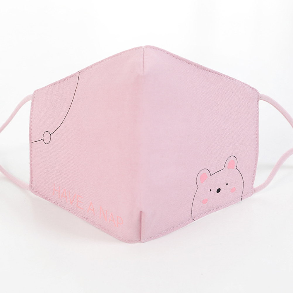 Khẩu trang cotton có thể điều chỉnh kích thước dành cho bé