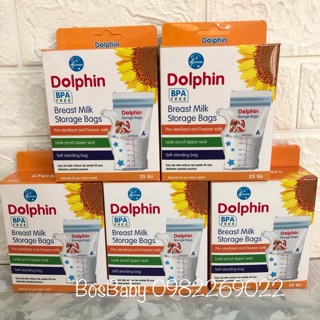 Túi trữ sữa Dolphin 25 tờ