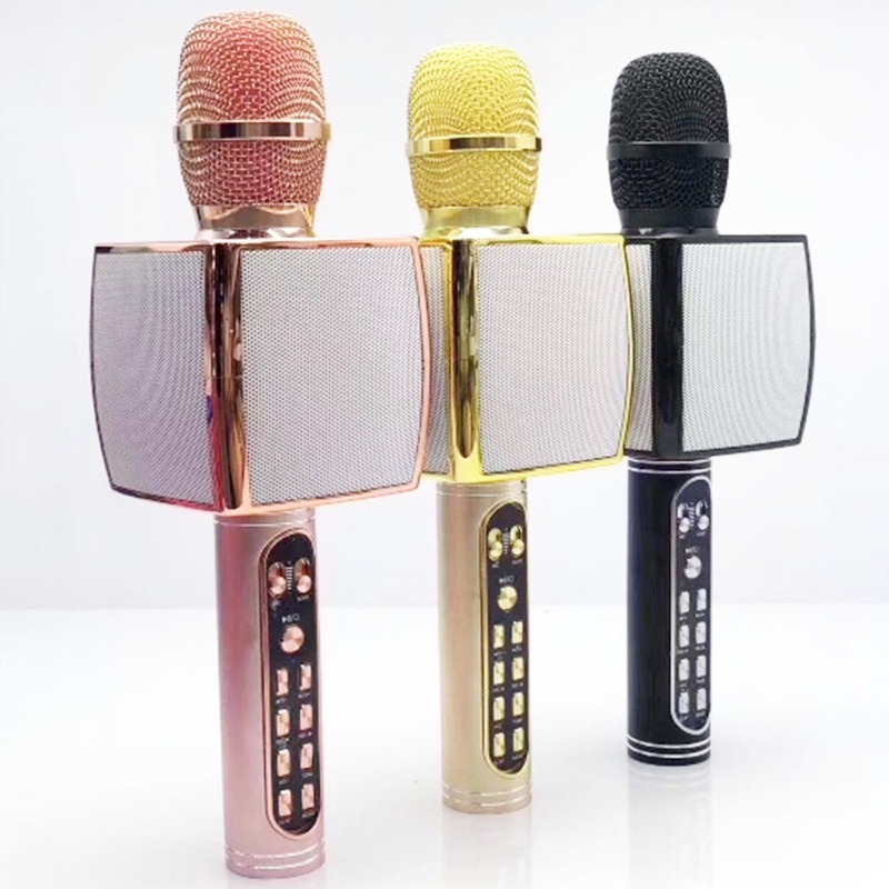 Micro không dây Karaoke JVJ YS-91 Bluetooth - Hỗ trợ ghi âm