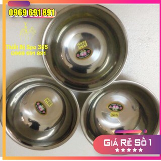 Bát inox size 22cm bền đẹp , không han gỉ