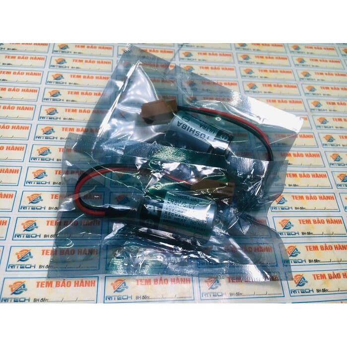 Pin ER3V/3,6V 1200mAh của Toshiba Giắc Cắm Nâu