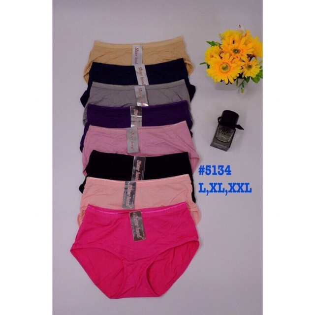 Quần lót nữ cotton Thái Lan cạp cao Sisterhood 5134 bigsize vải mềm mát, đồ lót nữ cao cấp Thái Lan. | BigBuy360 - bigbuy360.vn