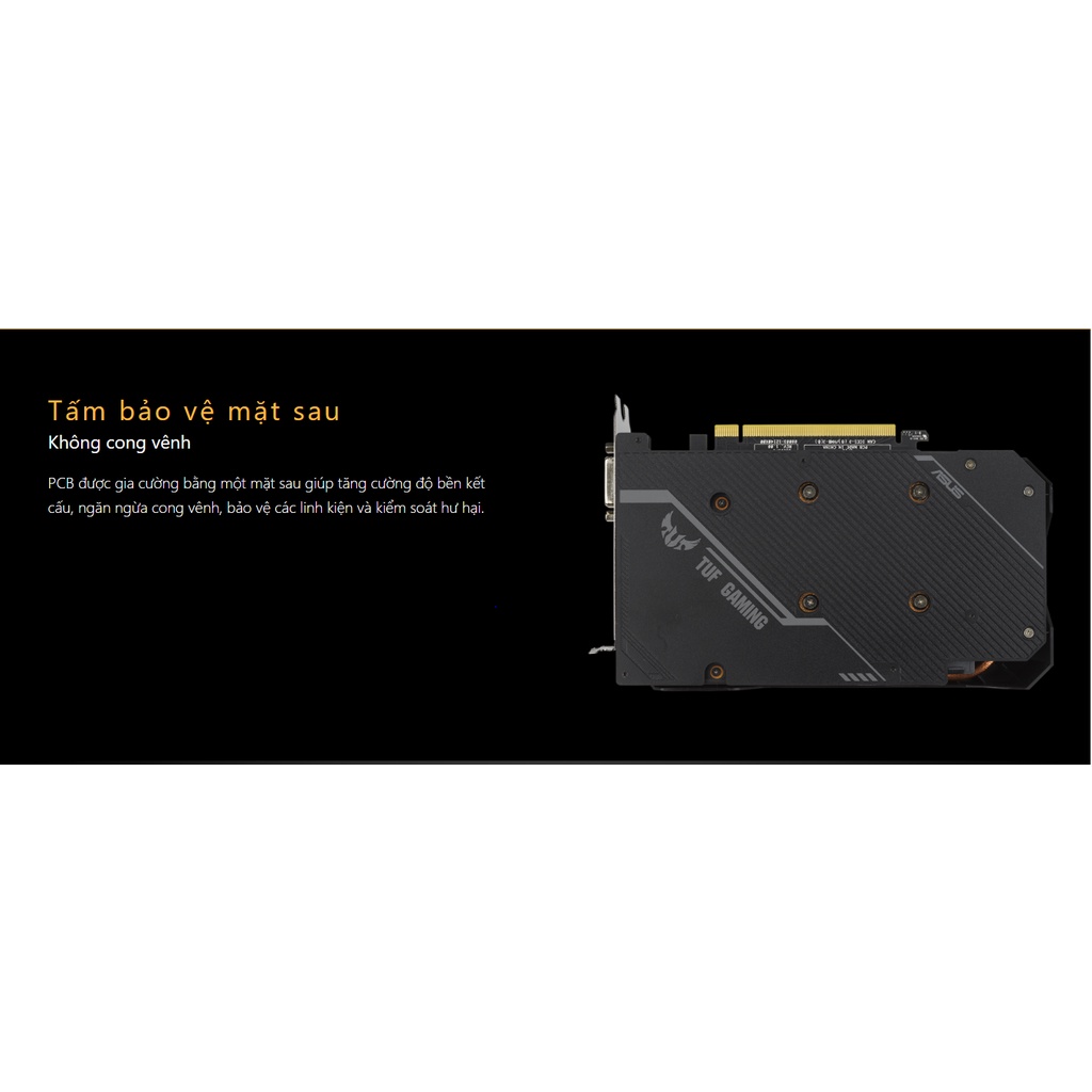 CARD Màn hình ASUS TUF- GTX1660 SUPER GAMING  6GB GDDR6-VGA giá tốt chất lượng chính hãng bảo hành 36 tháng | BigBuy360 - bigbuy360.vn