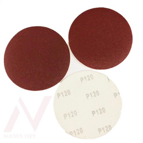 Giấy nhám tròn chất lượng cao dùng trong công nghiệp size 100mm - độ mịn từ 40 đến 320