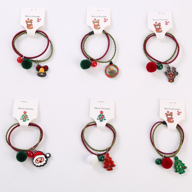 Cột tóc Noel