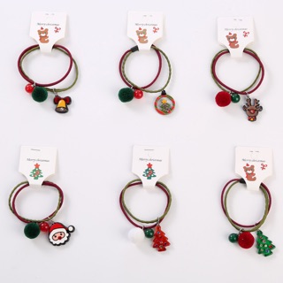 Cột tóc Noel