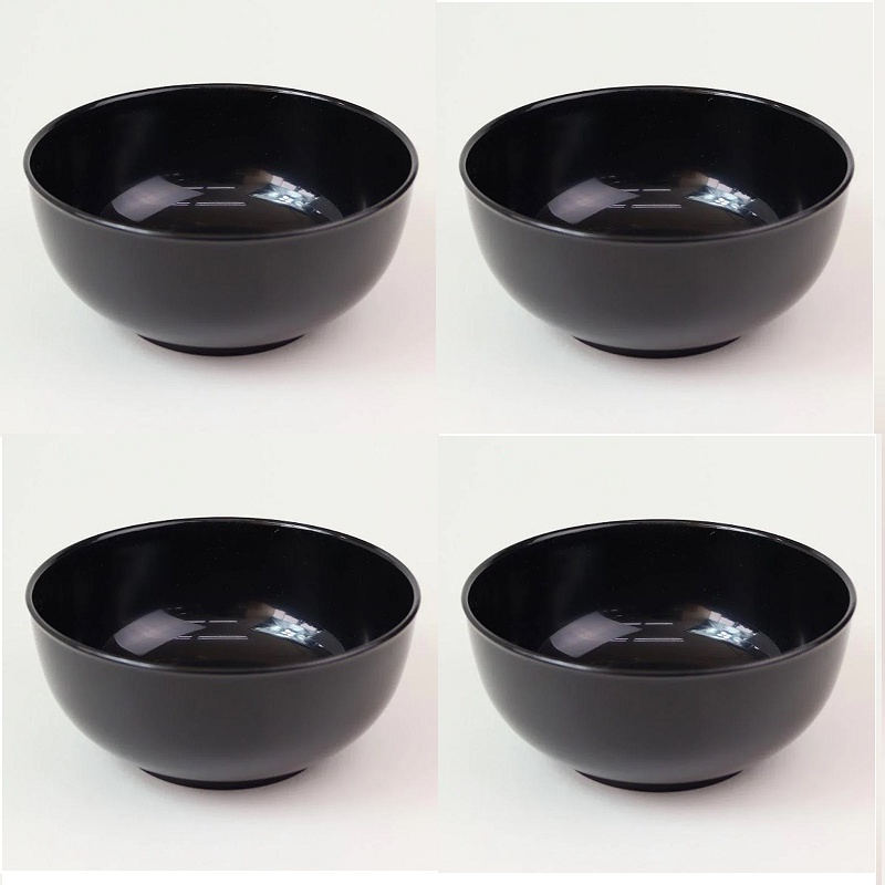 Daiso Chén Lớn Màu Đen 17Cm A Large Bowl Black