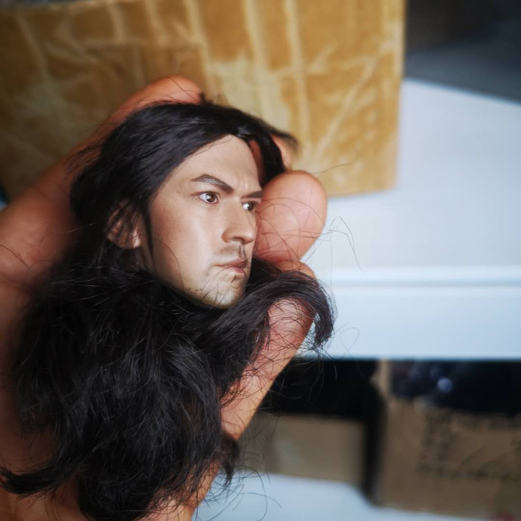 Mô Hình Đầu Diễn Viên Takeshi Kaneshiro Onimusha Tỉ Lệ 1:6 12"