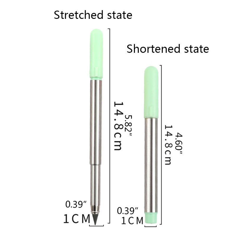 Bút Chì Kim Loại Không Mực Có Thể Tháo Rời Chuyên Nghiệp Cho Họa Sĩ