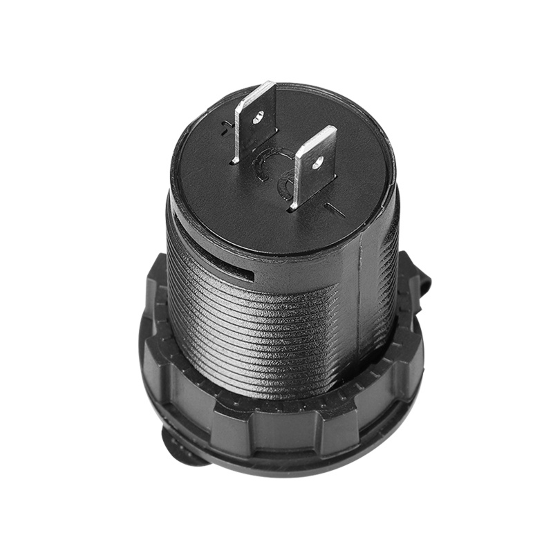 Ổ Cắm Sạc Hai Cổng USB 36V 48V 60V 72V 100V Với Công Tắc Sạc Nhanh Chống Thấm Nước Dành Cho Xe Đạp