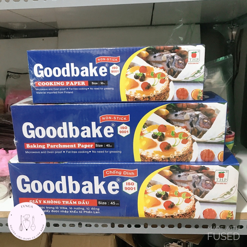 Giấy Nến Lót Nướng Bánh GoodBake THP Baking Paper