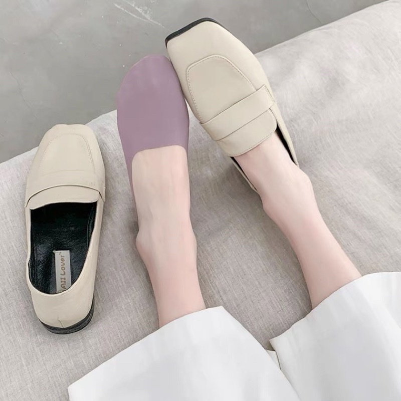 Tất vớ lười (vớ thuyền) nữ màu trơn - bedth.socks