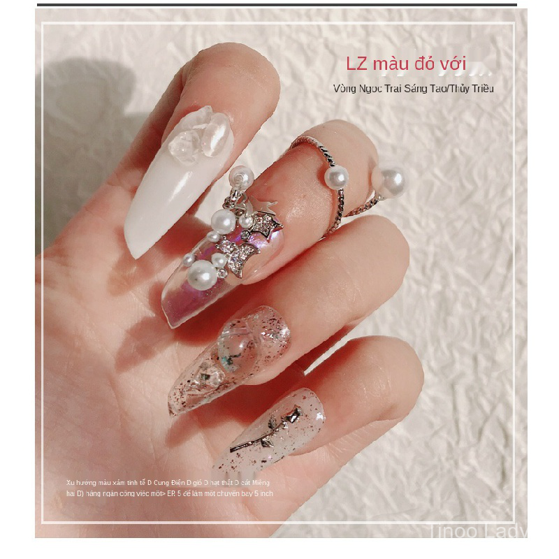 Set Phụ Kiện Trang Trí Móng Tay Nghệ Thuật Sang Trọng