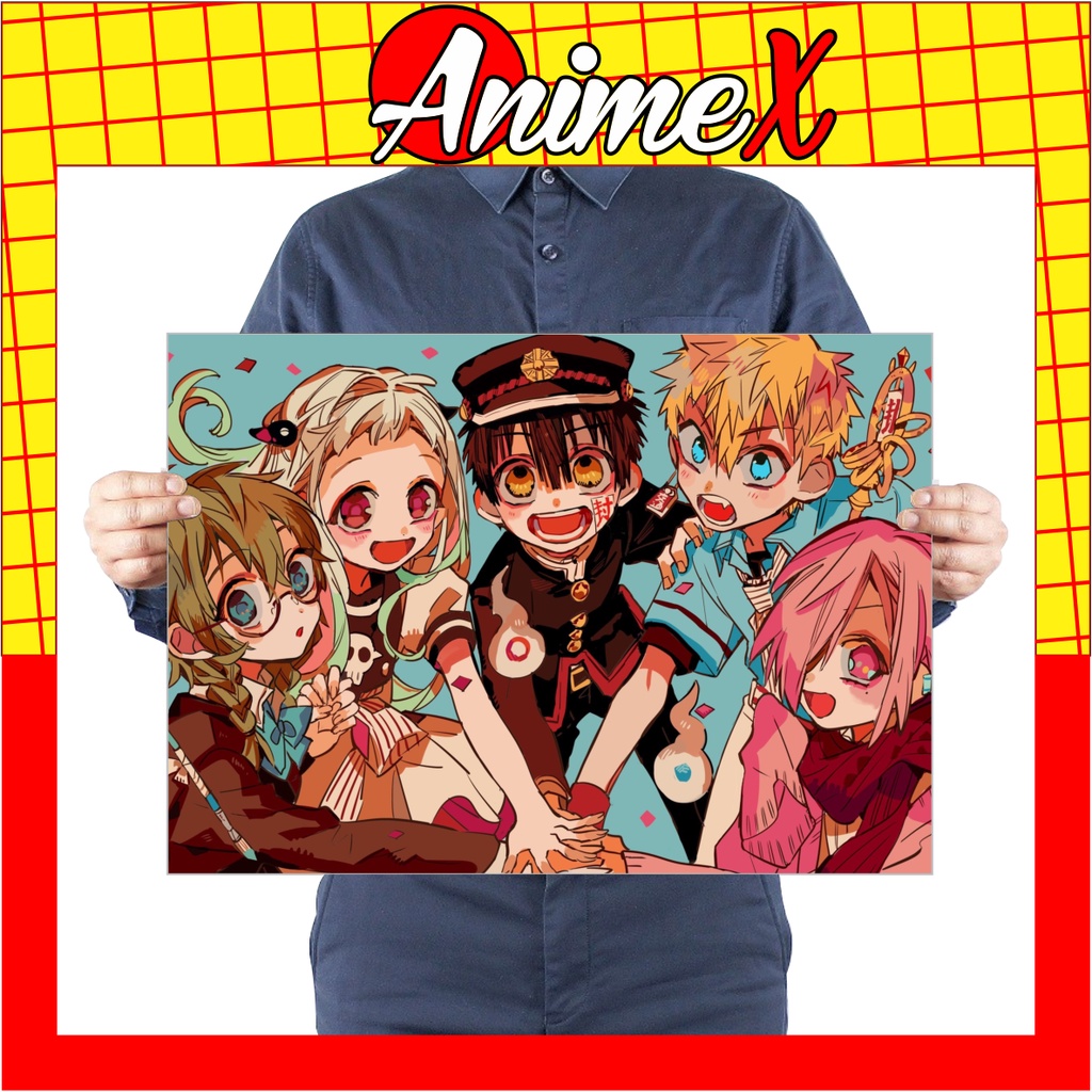 Poster Anime Cậu Ma Nhà Xí Hanako - Jinbaku Shounen Hanako Kun - Tranh Dán Tường Áp PhíchBy AnimeX