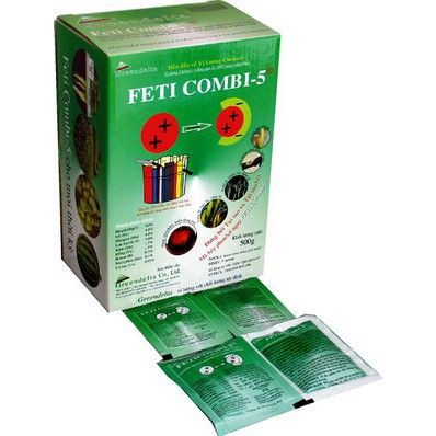 Phân Bón Vi Lượng Thái Lan FETICOMBI 5 2gr - Vi lượng fetrilon-combi