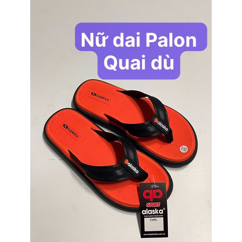 Dép kẹp Nữ quai Dù cao cấp Palon 2021