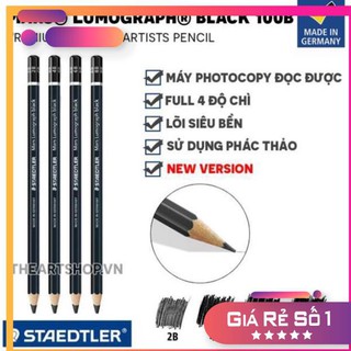 CHÌ STAEDTLER(CHỌN B TỪ HB ĐẾN 9B)