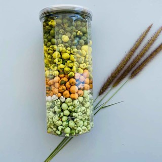 [Mã DAUMUDD giảm 10k đơn 200k] 450gr Đậu Hà Lan mix 5 vị (tỏi ớt, wasabi, sữa, phô mai, sầu riêng) siêu ngon