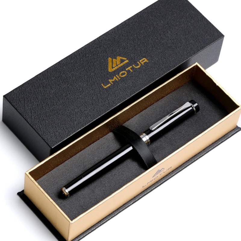 Goo Bộ Bút Máy Ngòi 0 5mm Bằng Kim Loại Kèm Hộp Chuyển Đổi Dành Cho Học Sinh