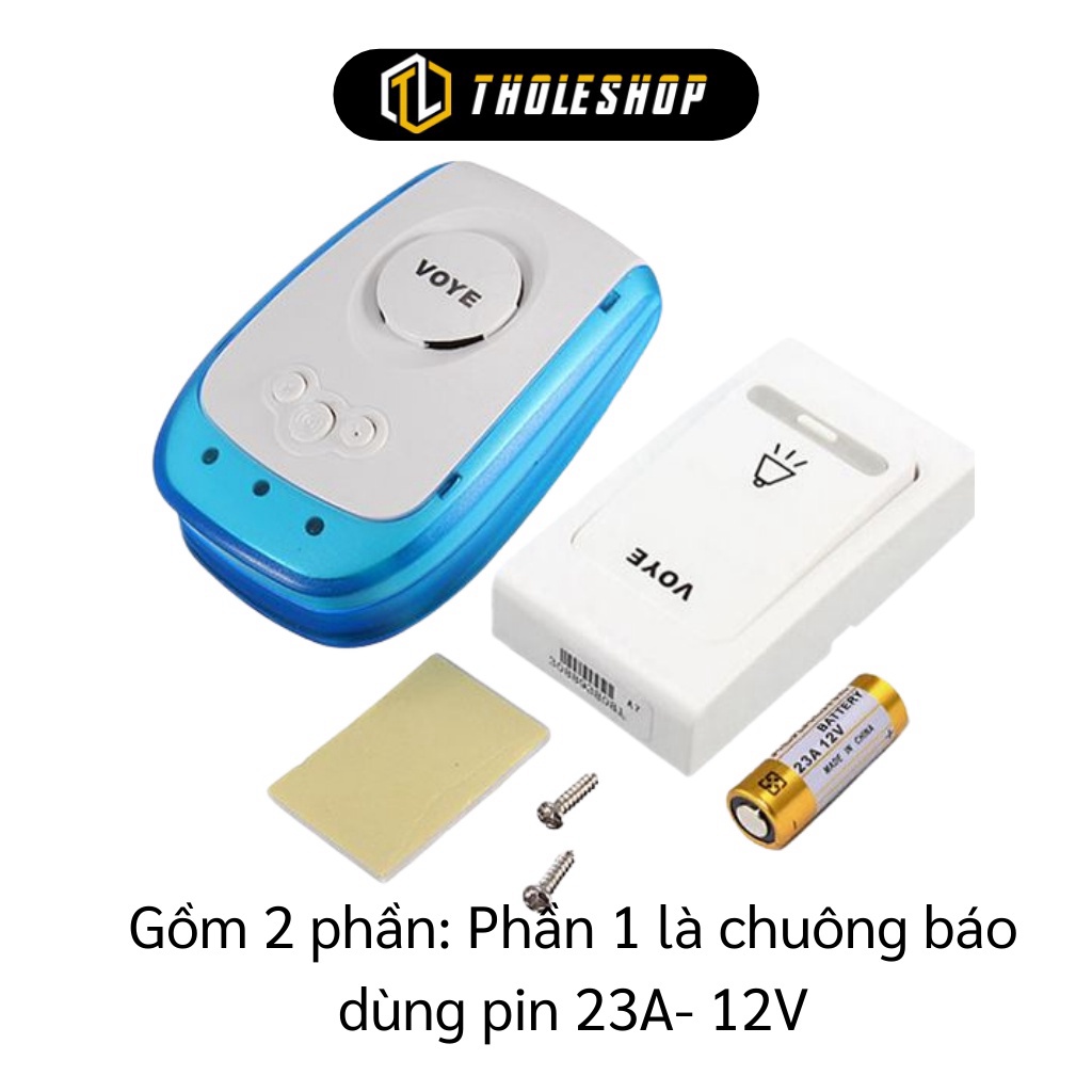 [SGD] Chuông Cửa - Chuông Cửa Không Dây LUCKARM 007 Có 30 Tiếng Cho Bạn Lựa Chọn 6084