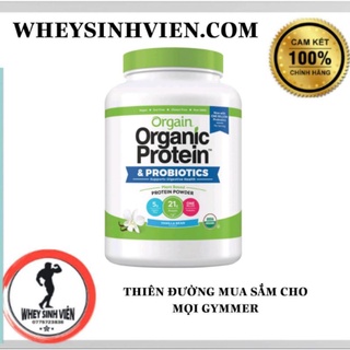 Bột Organic Protein Thực Vật Hữu Cơ Bổ Sung Đạm USA - Sữa tăng cơ, phục hồi cơ bắp, Giảm Cân TẠI WHEYSINHVIEN.COM