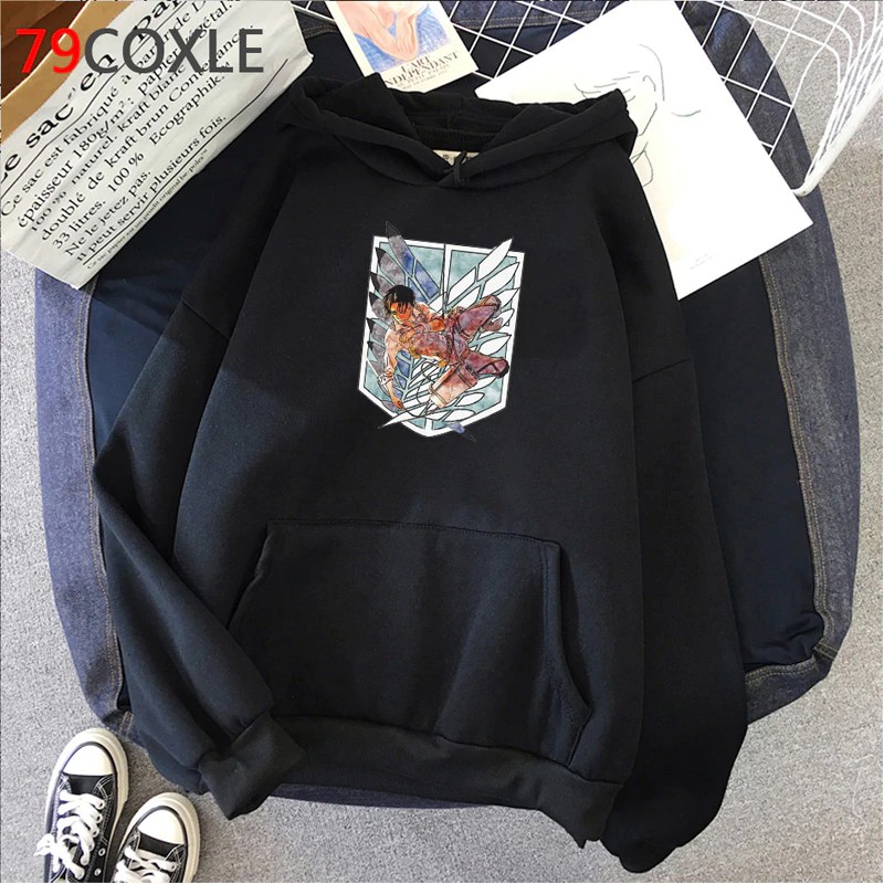Áo Hoodie In Hình Anime Attack On Titan Y2K Esthetic Cho Nam | BigBuy360 - bigbuy360.vn