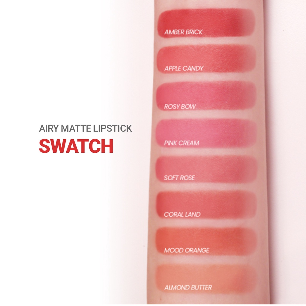 Son lì dạng thỏi siêu nhẹ môi innisfree Airy Matte Lipstick 3.5 g