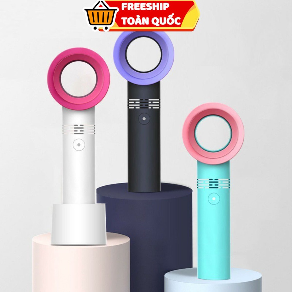 Quạt mini không cánh 360 độ cầm tay tiện dụng